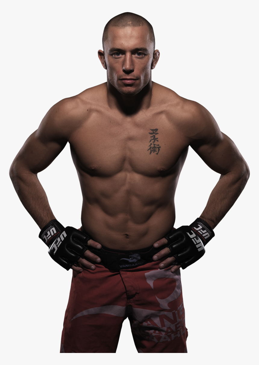 Transparent Michael Bisping Png - George St Pierre 170, Png Download