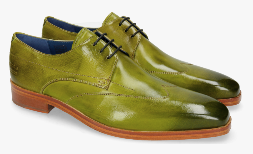 Derby Shoes Lewis 9 Verde Gi - Grüne Lederschuhe Herren, HD Png Download