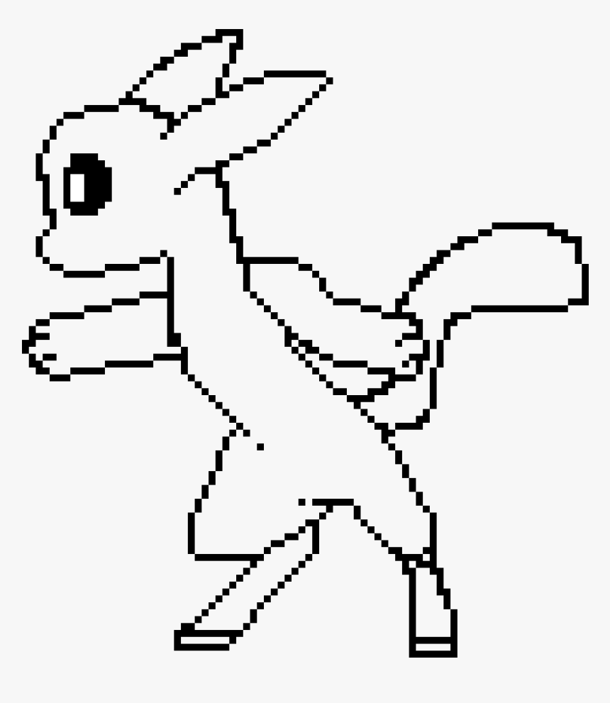 Transparent Rabbit Outline Png - Cartoon, Png Download