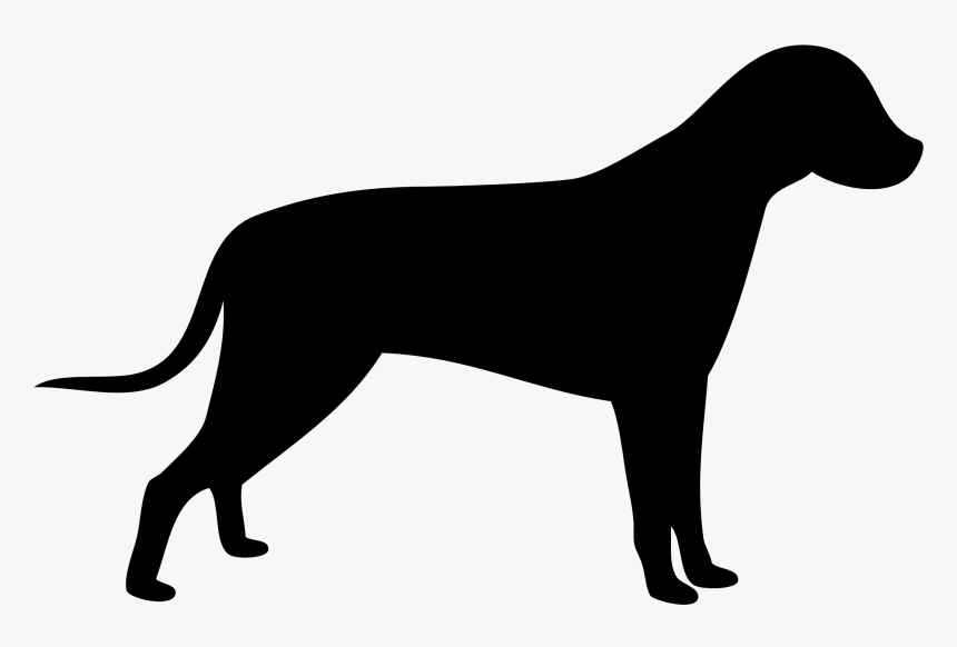 Dog Silhouette Pictures At - Dog Clip Art Silhouette, HD Png Download