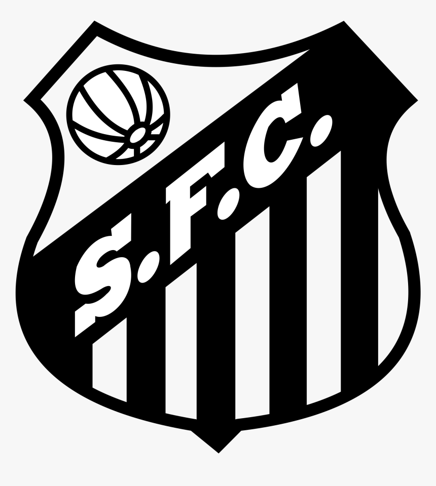 Santos Futebol Clube De Alegrete Rs Logo Png Transparent - Escudo Do Santos Vetorizado, Png Download