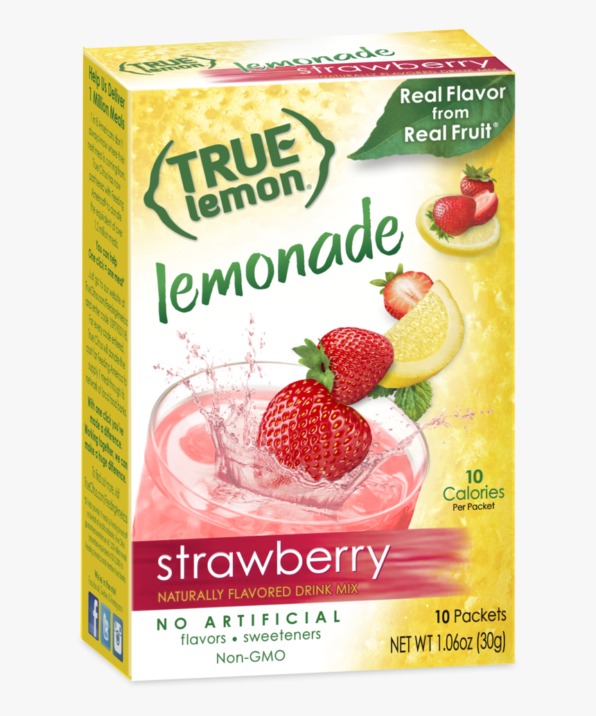 Strawberry Lemonade Png, Transparent Png