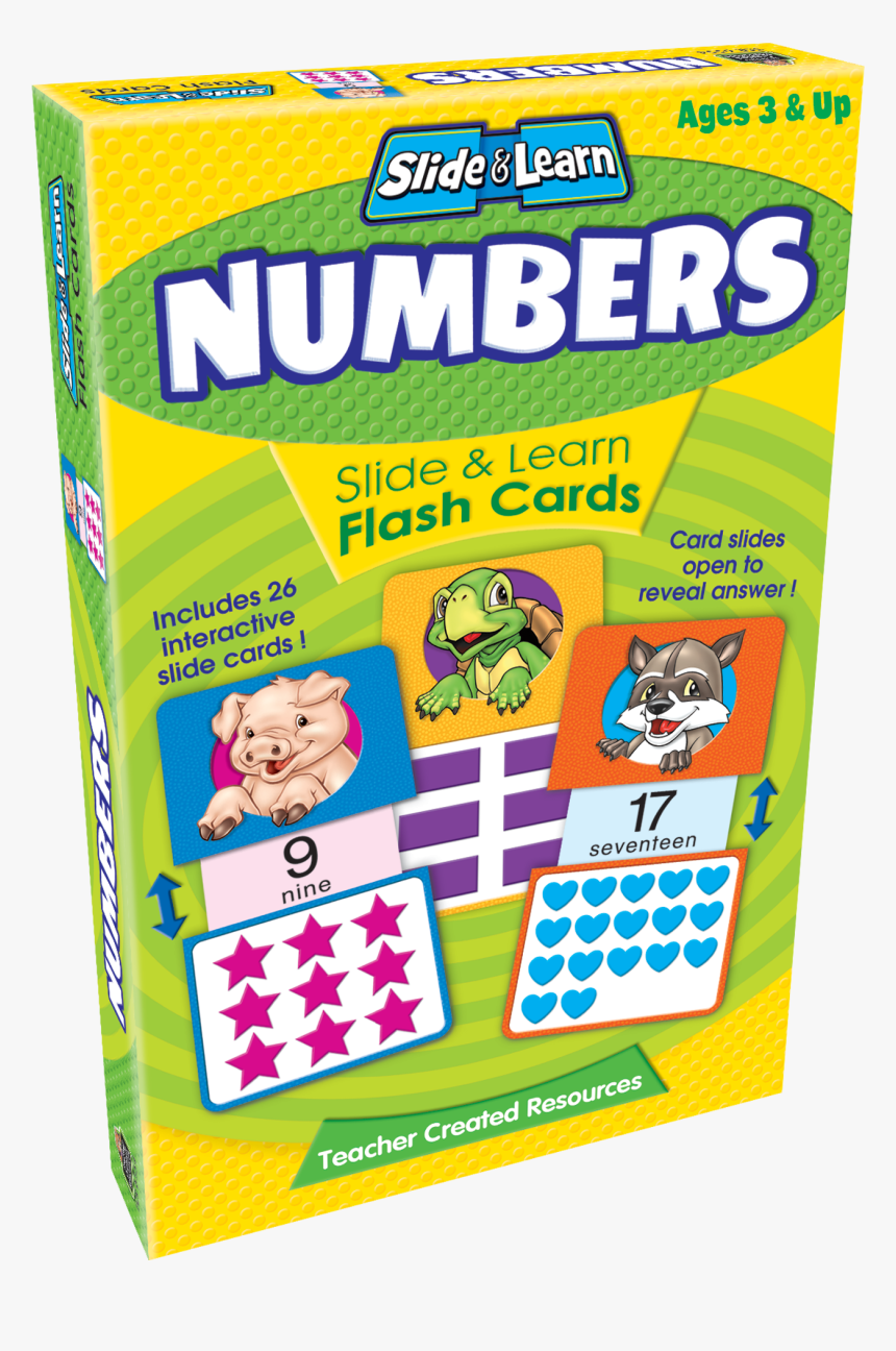 Slide And Learn Flashcards, HD Png Download