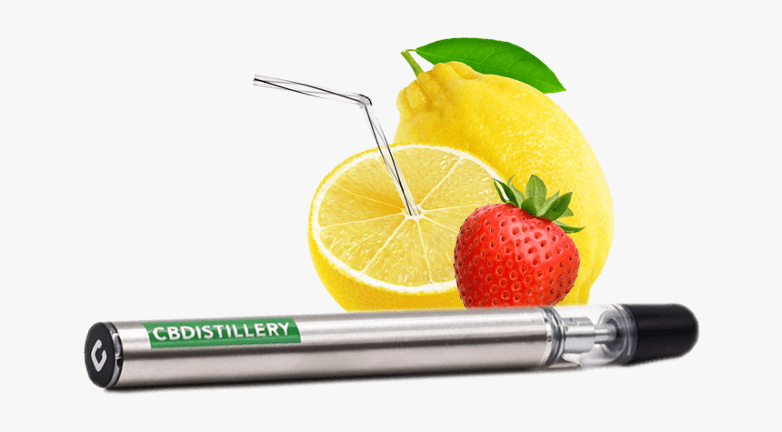 Cbdistillery Cbd Vape Pen Strawberry Lemonade 200 Mg - Vaporizer, HD Png Download