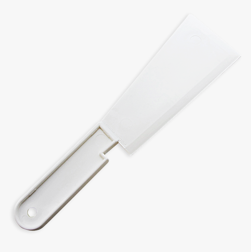 White Spatula For Cleaning Screen Print Inks - Screen Printing Ink Scoop, HD Png Download