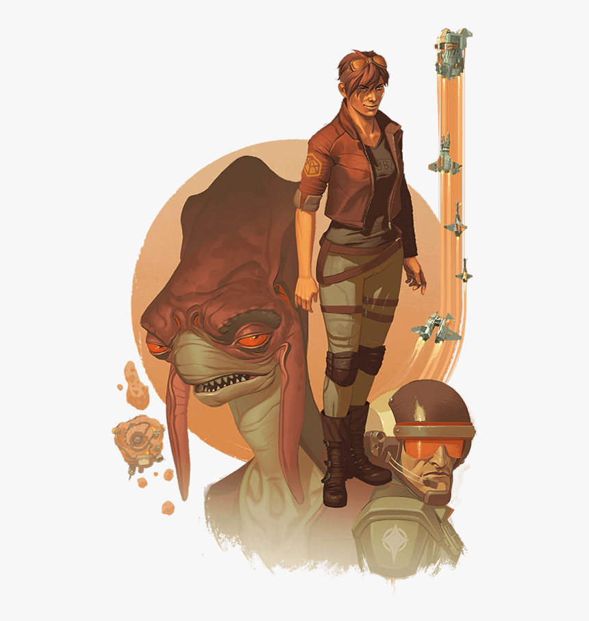 Rebel Galaxy Outlaw Art, HD Png Download