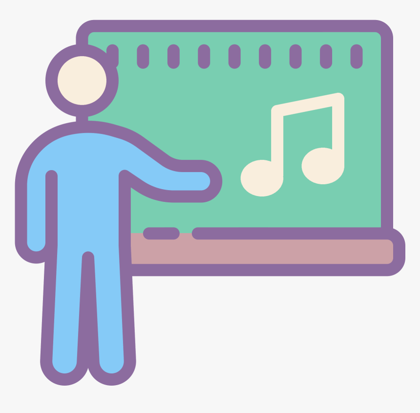 This Is A Teacher Standing In Front Of Their Blackboard - System Engineer Clipart, HD Png Download