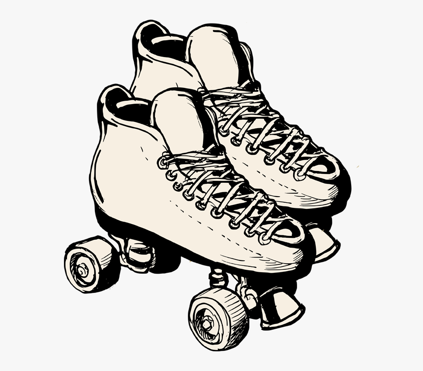 Roller Skates Roller Skating Roller Derby Clip Art - Roller Skate Free Clip Art, HD Png Download