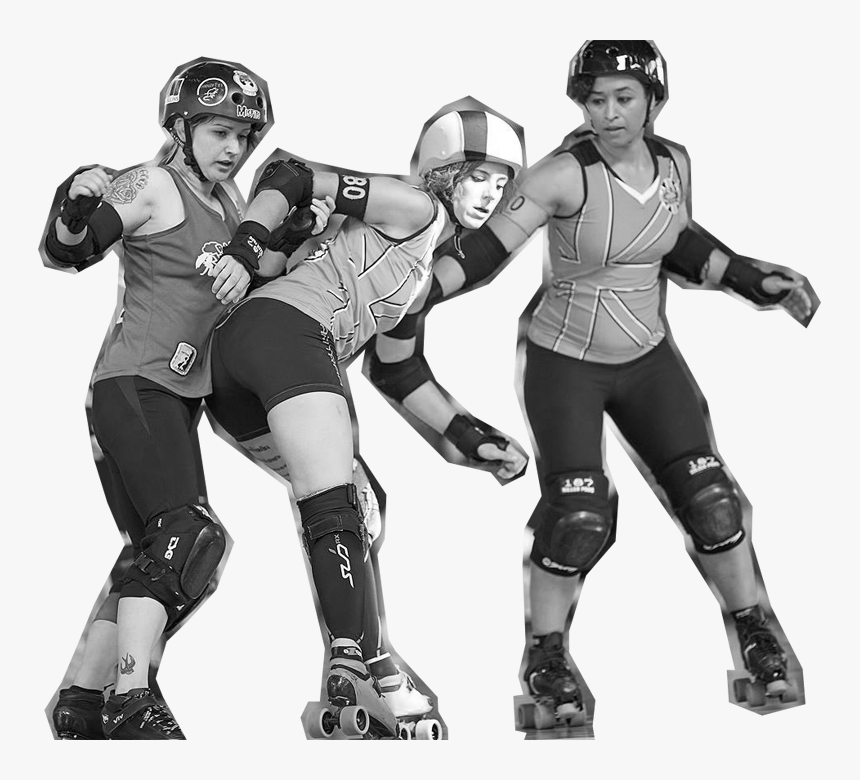 Roller Derby Skater Png, Transparent Png