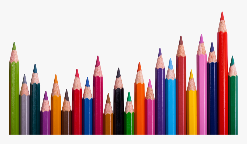 Color Pencil Png Transparent Image - Transparent Background Colored Pencils Png, Png Download