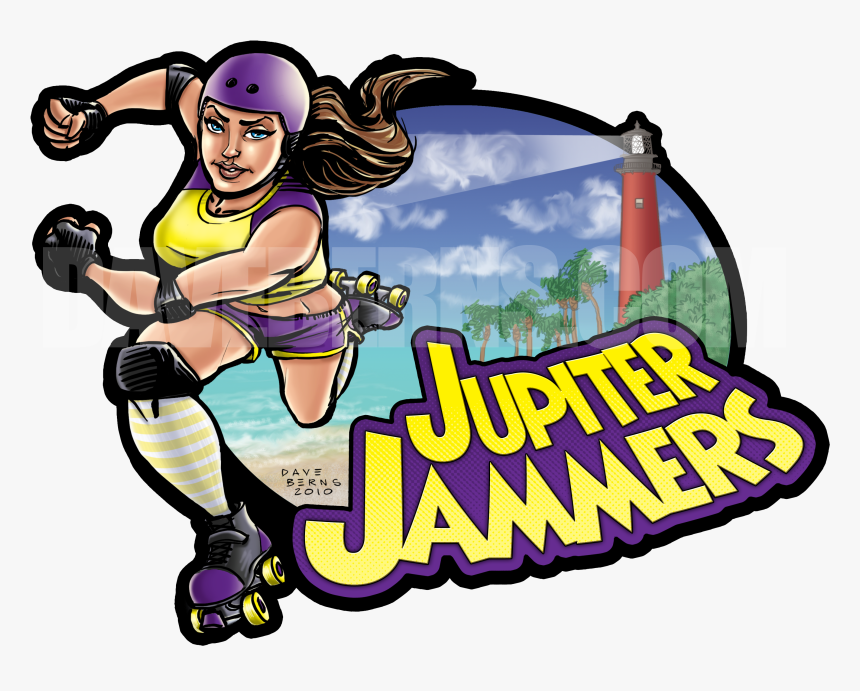 Clip Art Gotham Girls Roller Derby Quad Skates Roller - Roller Derby Girl Vector, HD Png Download