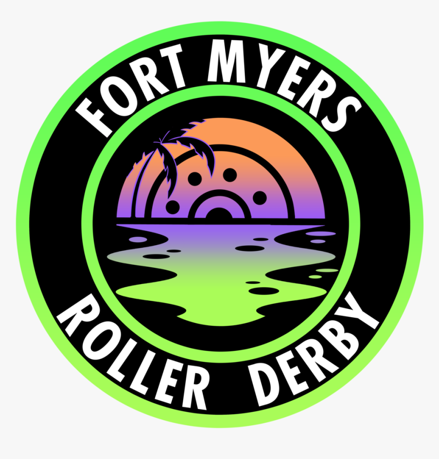 Fmrd Sunset Light Green -black - Circle, HD Png Download