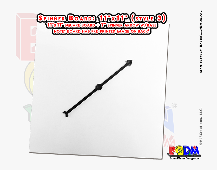 Blank Spinner Board Game For Sale - Blank Spinner Board, HD Png Download