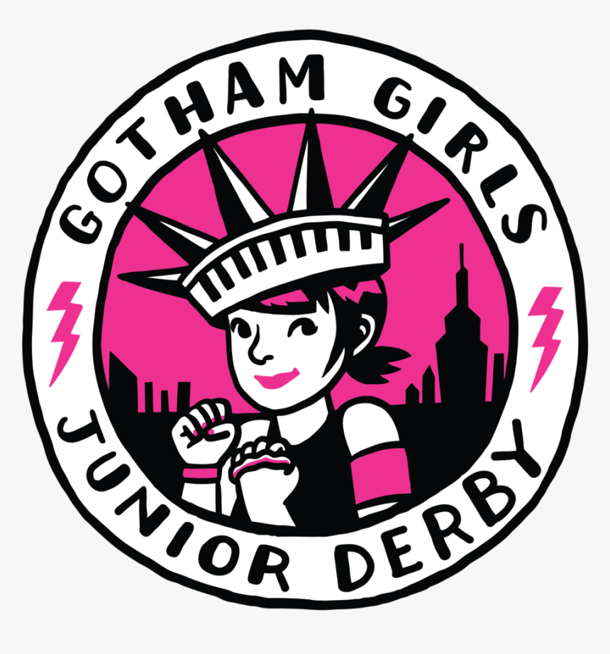 Ggrd Logo Travel Teams Juniors - Gotham Girls Roller Derby Logo, HD Png Download