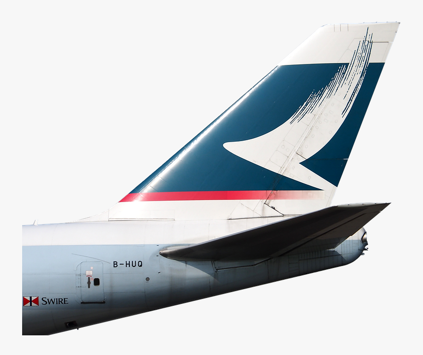 Boing 747, Fin, Cathay Pacific, Jumbo Jet, Aircraft - Boeing 747, HD Png Download
