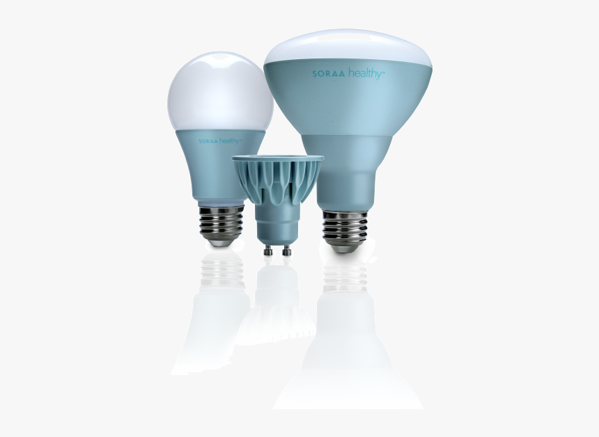 Soraa Eliminates Blue Spectra In Led Replacement Lamp - Compact Fluorescent Lamp, HD Png Download