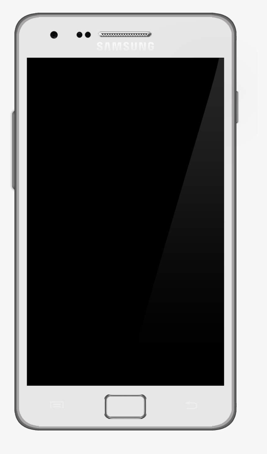 Samsung Galaxy S Ii - Samsung Galaxy S2 Png, Transparent Png