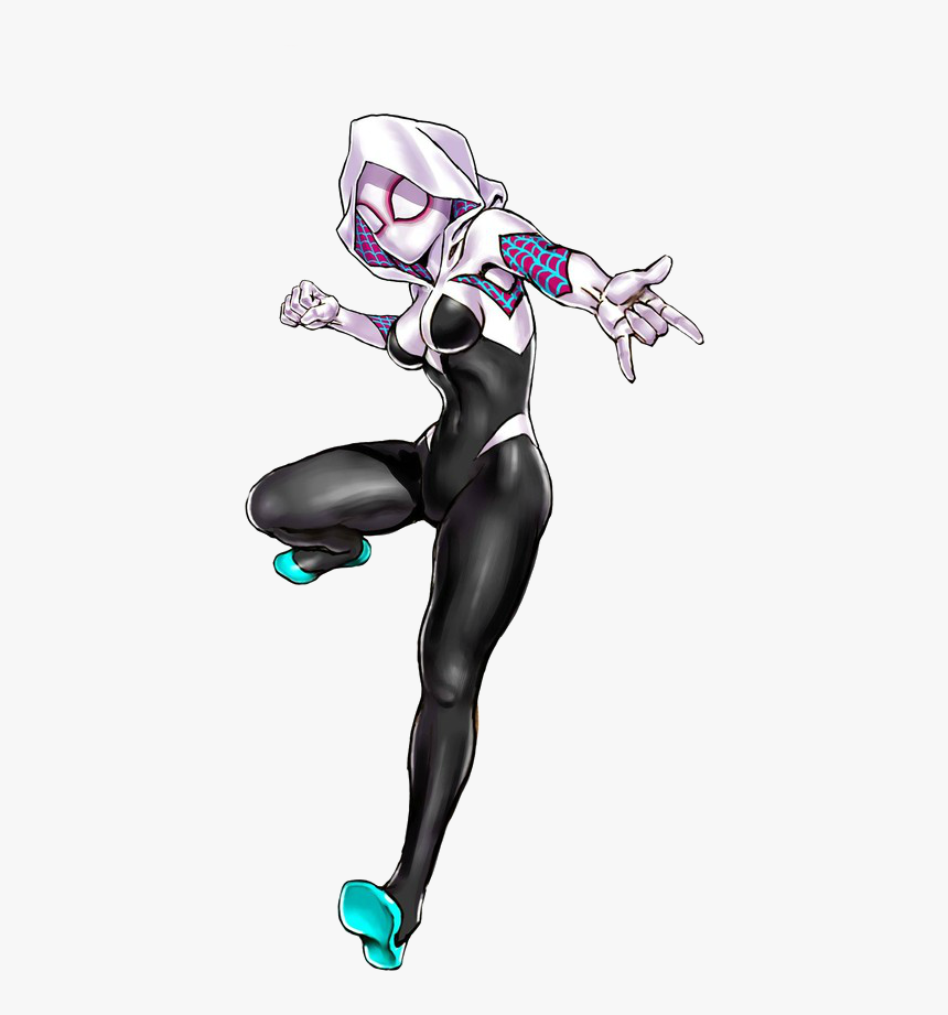 Transparent Spider Gwen Png - Spider Gwen Png, Png Download