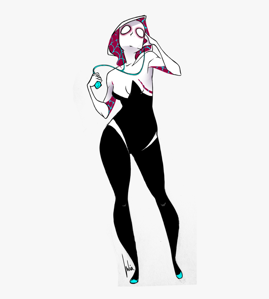 Transparent Spider Gwen Png - Marvel Spider Gwen Png, Png Download