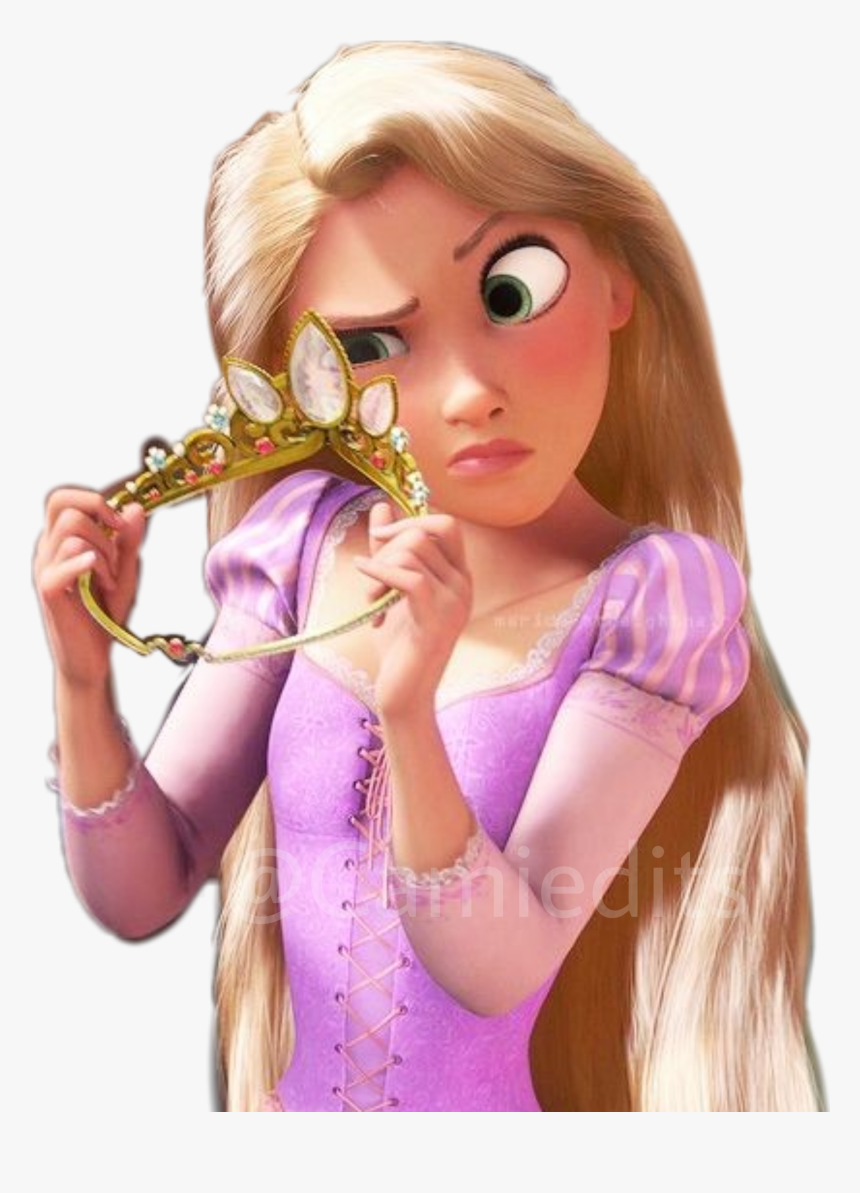 #rapunzel #enredados - Tangled Rapunzel Crown Gif, HD Png Download