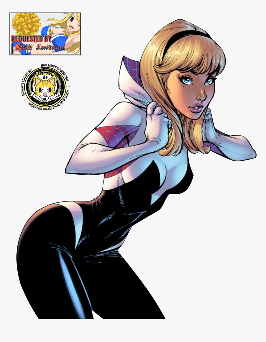 Spider Gwen , Png Download - Gwen Stacy Spider Girl, Transparent Png