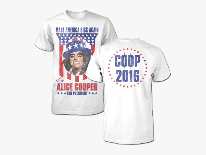 Alice Cooper Make America Sick Again, HD Png Download