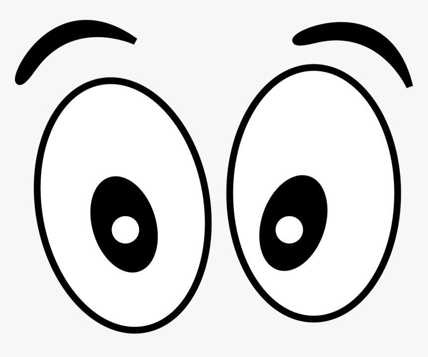 Olhos, Surpresa, Uau, Expressão, Aberto, Emoção, Choque - Look Clipart Transparent Background, HD Png Download