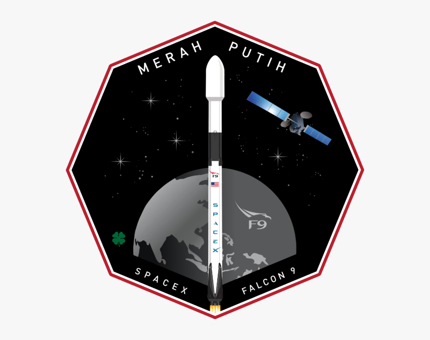 Spacex Falcon 9 Merah Putih, HD Png Download