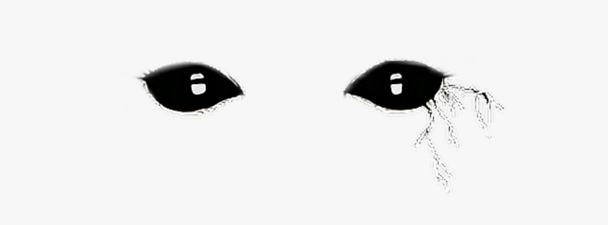 #halloween #black #eyes #olhos - Black Eyes Png, Transparent Png