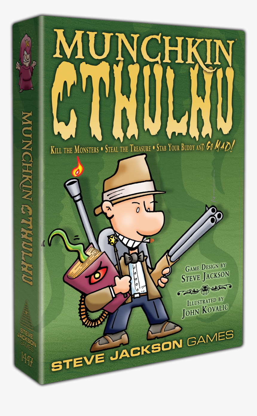 Munchkin Cthulhu Gry Planszowe, HD Png Download