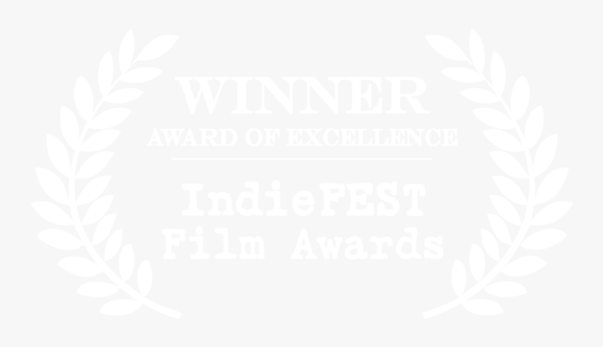 Indiefest Award Of Excellence Laurels - Film Festival Logo White, HD Png Download