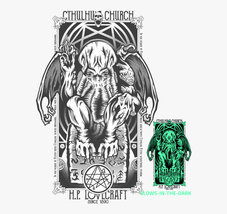 Transparent Occult Png - Cthulhu Church Png, Png Download
