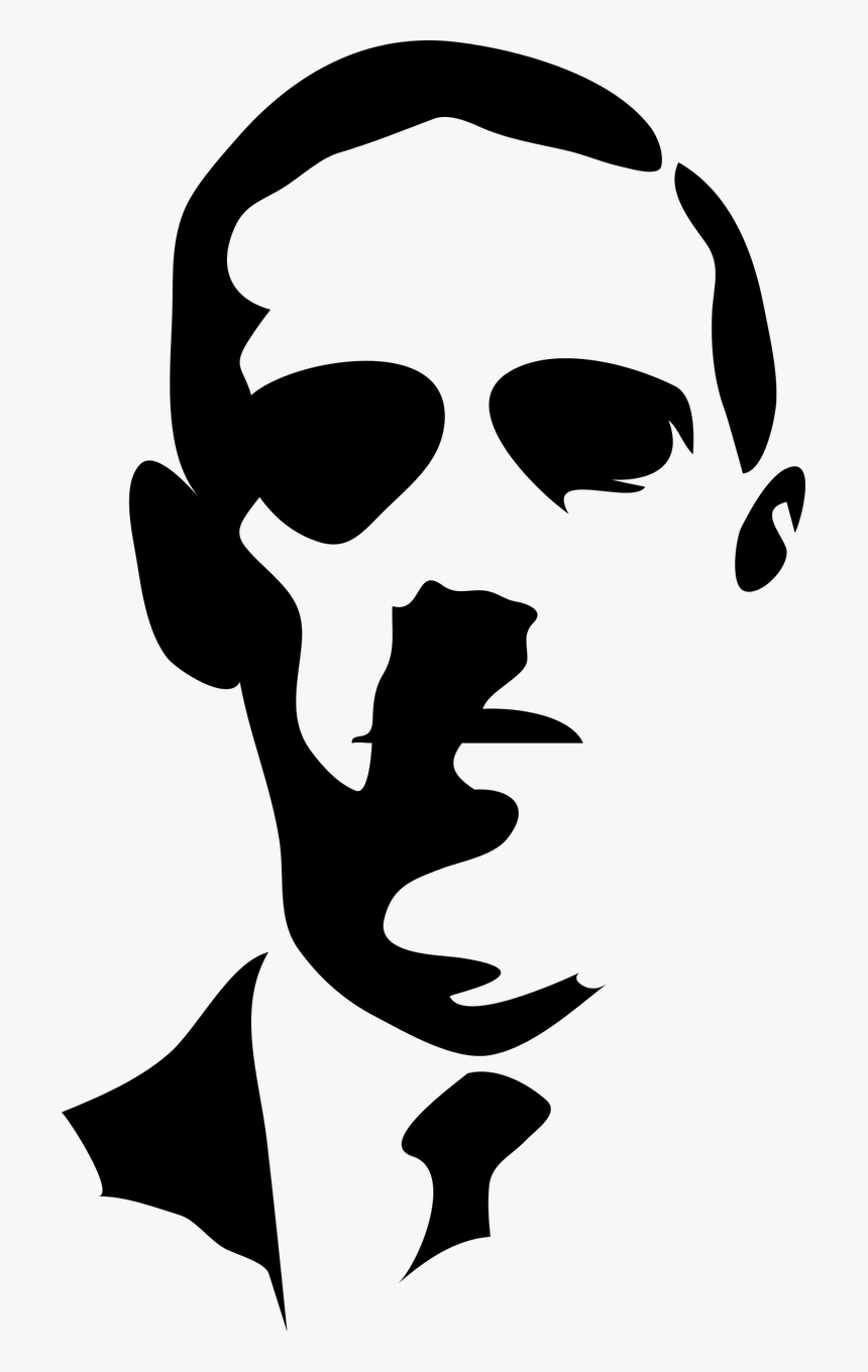 Hp Lovecraft Face Art, HD Png Download