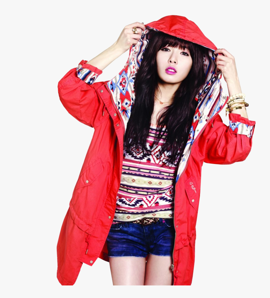 Transparent Celebrity Png - 4minute Hyuna Png, Png Download