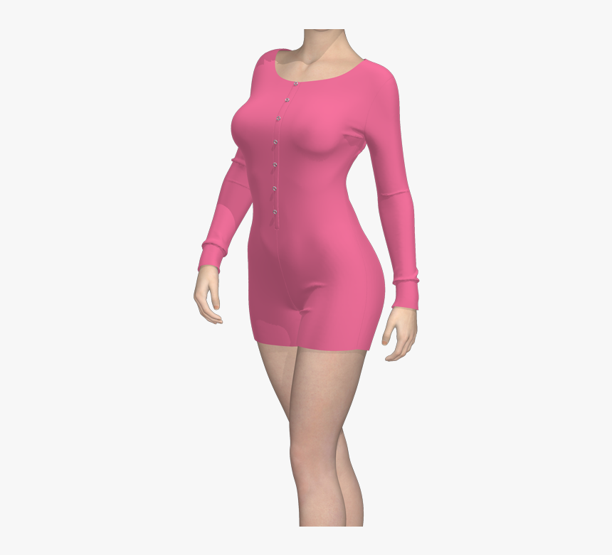 Charming Women Short Jumpsuit Women Onesie Pajamas - Girl, HD Png Download