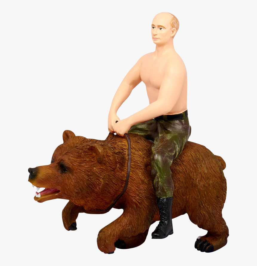 Oso Putin - Grizzly Bear, HD Png Download