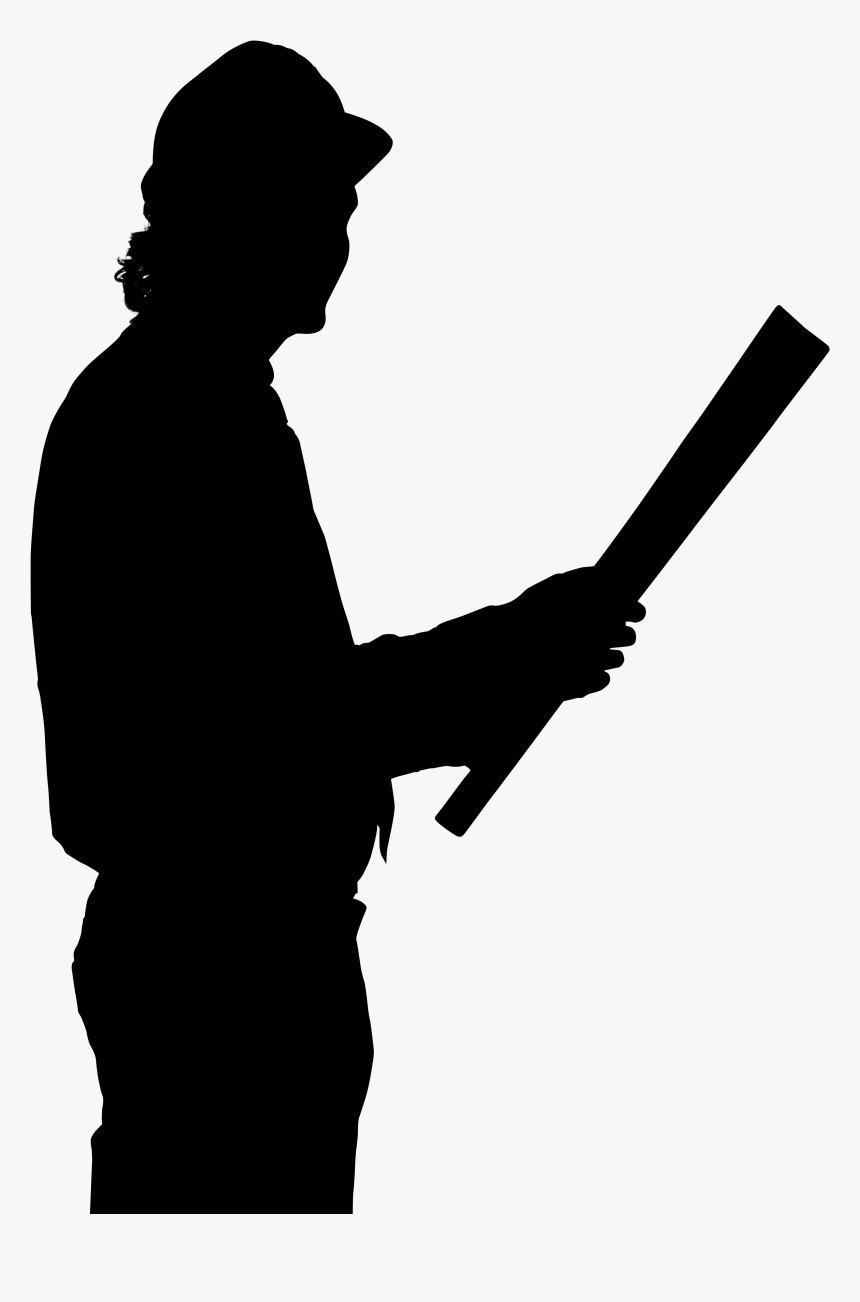 Human Behavior Male Silhouette Line - Silhouette, HD Png Download