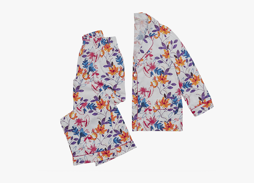 Flora Pajama Set - Pajamas, HD Png Download