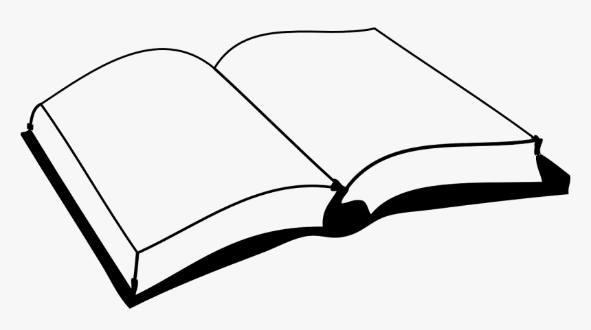 Book Clipart Black And White, HD Png Download
