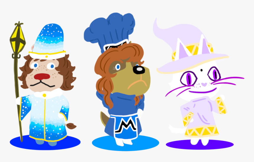 They Get Along Like College Students Wearing Pajamas - Cartoon, HD Png Download