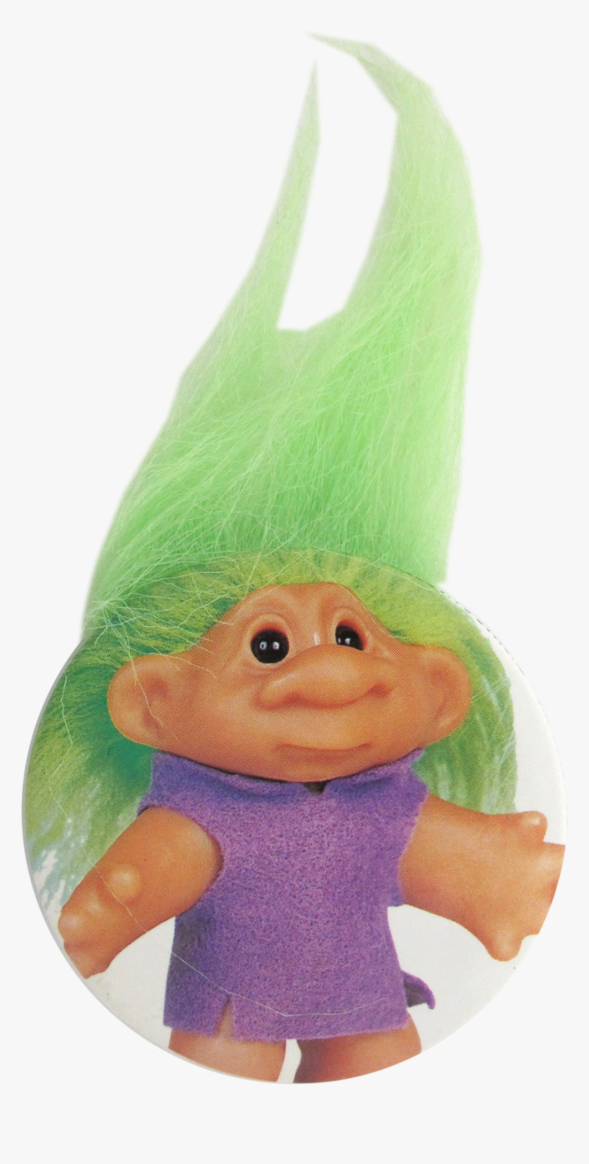 Transparent Troll Hair Png - Transparent Green Troll, Png Download