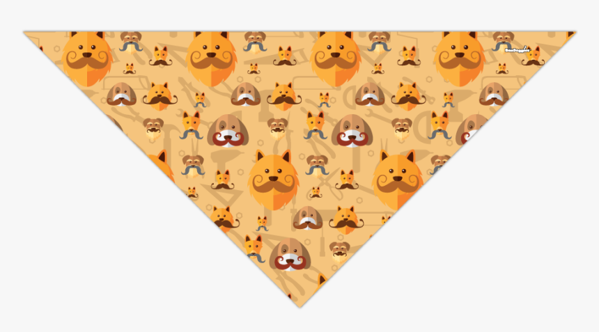 Dad S Bff Bandoggies™ Pattern 
 Data Large Image //cdn - Triangle, HD Png Download