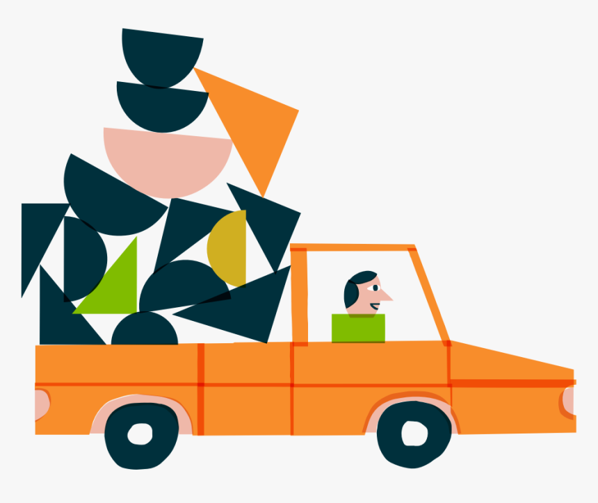 Animación De Camión, HD Png Download