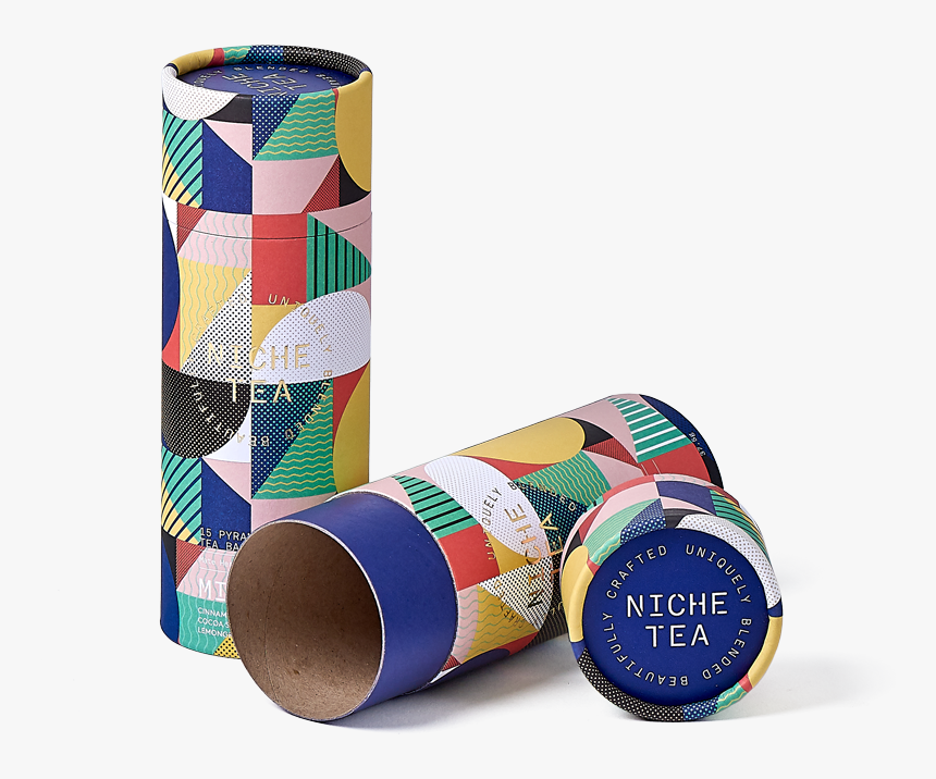 Cardboard Tube Packaging - Box, HD Png Download