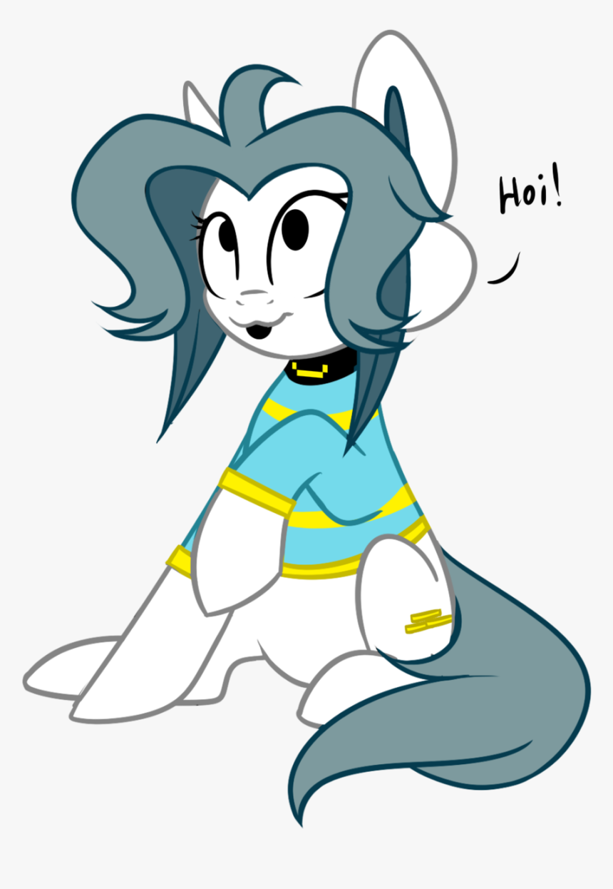 Cartoon,clip Art,line - Temmie My Little Pony, HD Png Download