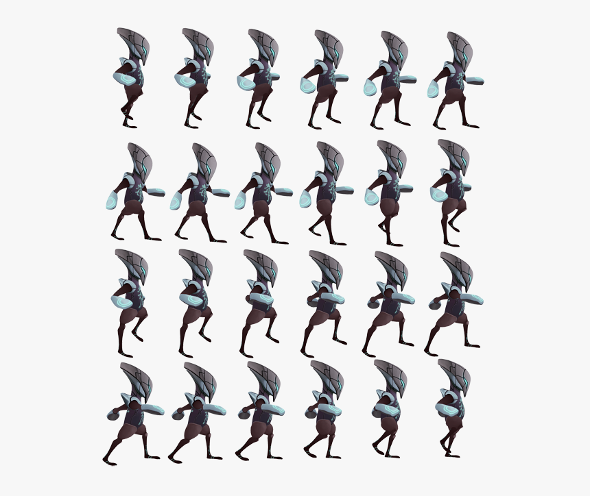 Character Sprite Sheet Png, Transparent Png