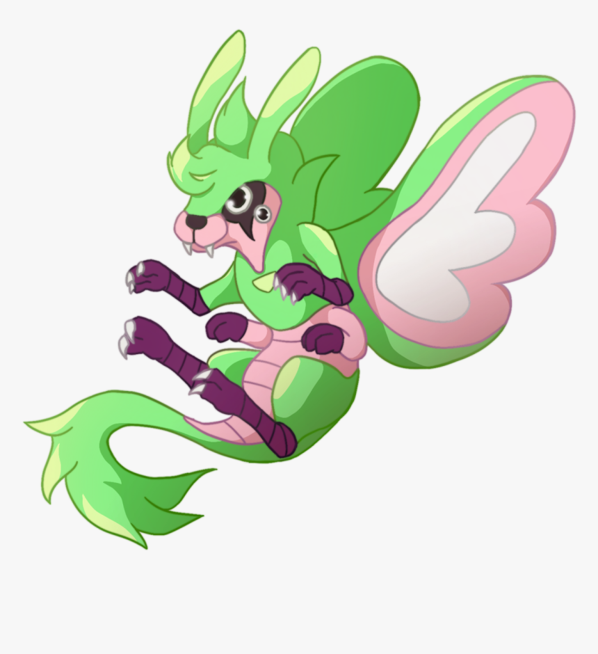 Transparent Nimflora Based On The In-game Sprite, Because - Pokemon Uranium Nimflora, HD Png Download