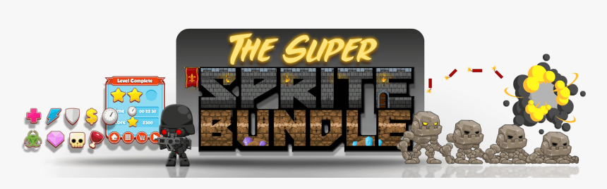 Super Sprite Bundle Header - Pc Game, HD Png Download