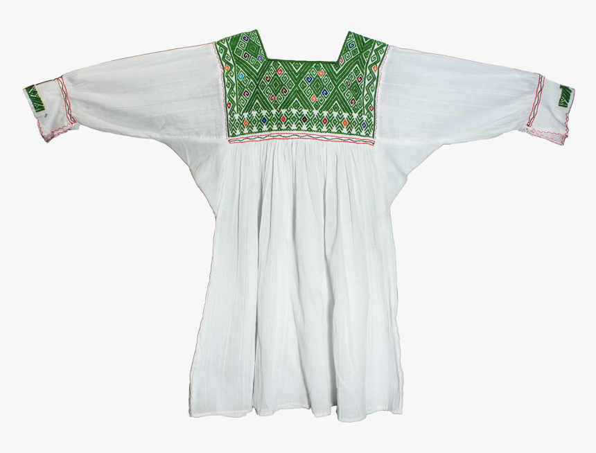 Buy White Blouse Hand Embroidered Chiapas - Blouse, HD Png Download