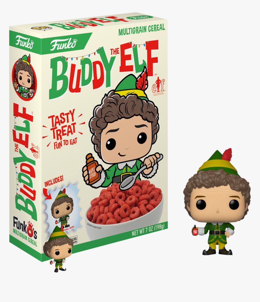 Funko Buddy The Elf Cereal, HD Png Download